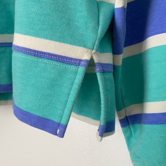 WILDFOX Long Sleeve Striped Lounge Pajama Top Size L - Picture 5 of 7